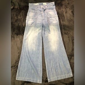 Anthropologie Pilcro Wide-Legged Jeans Sz 27